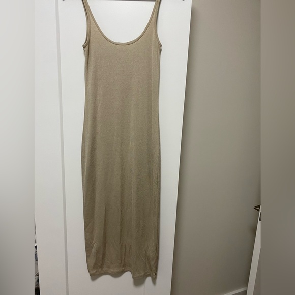 Babaton XS midaxi cream dress - Picture 1 of 3